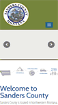 Mobile Screenshot of co.sanders.mt.us